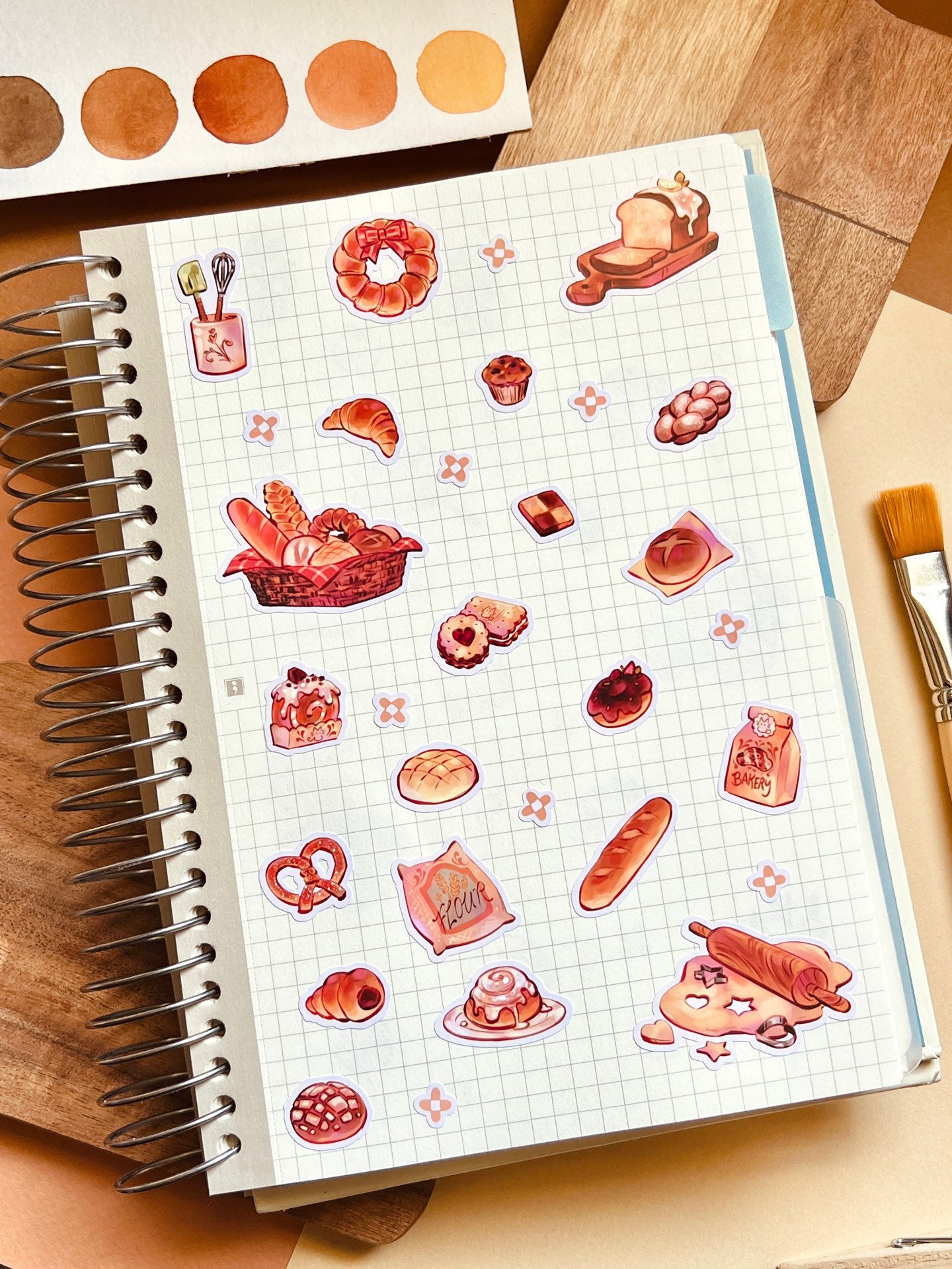 Bread Bakery | Deco Sticker Sheet