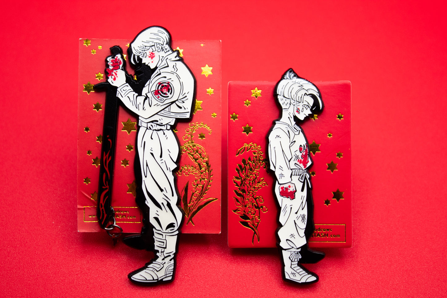 LIMITED EDITION Future Trunks 2-piece Enamel Pin Set