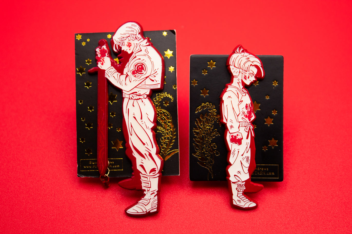 LIMITED EDITION Future Trunks 2-piece Enamel Pin Set