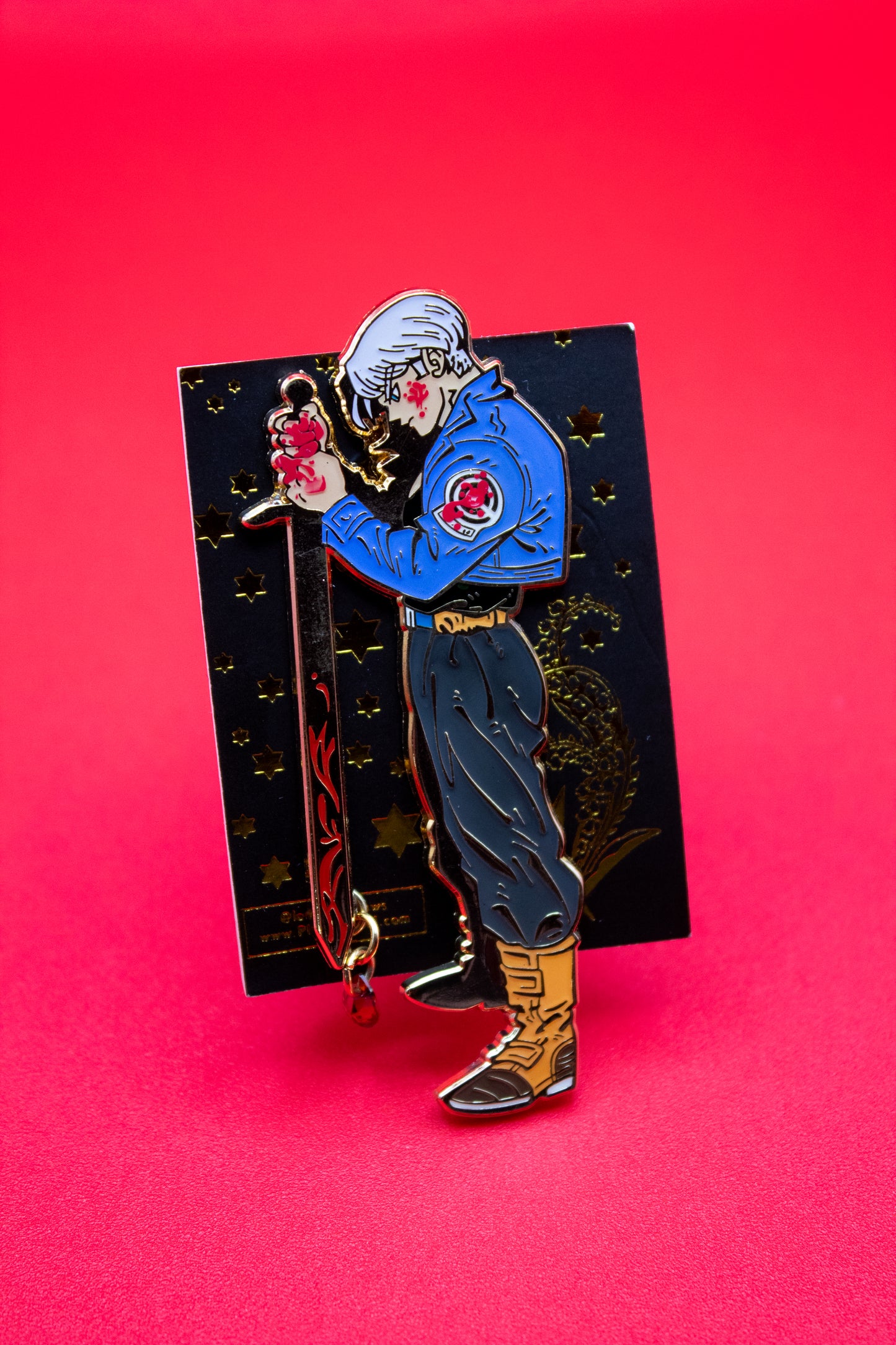 LIMITED EDITION Future Trunks 2-piece Enamel Pin Set