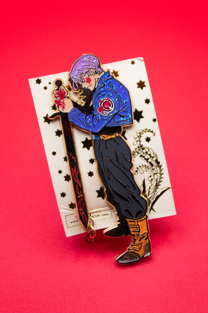 LIMITED EDITION Future Trunks 2-piece Enamel Pin Set