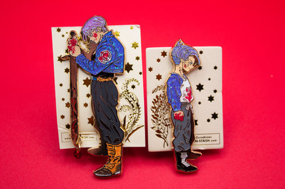 LIMITED EDITION Future Trunks 2-piece Enamel Pin Set